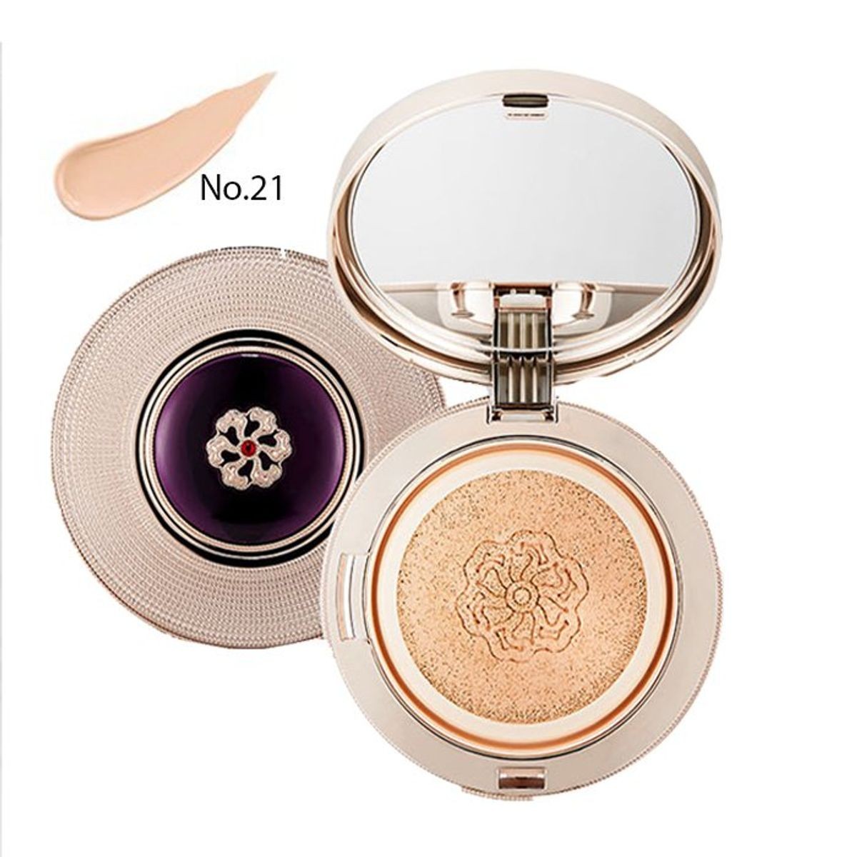 Lõi thay thế phấn nước trang điểm chống nắng Yehwadam Hwansaenggo BB Cushion No.21 Light Beige