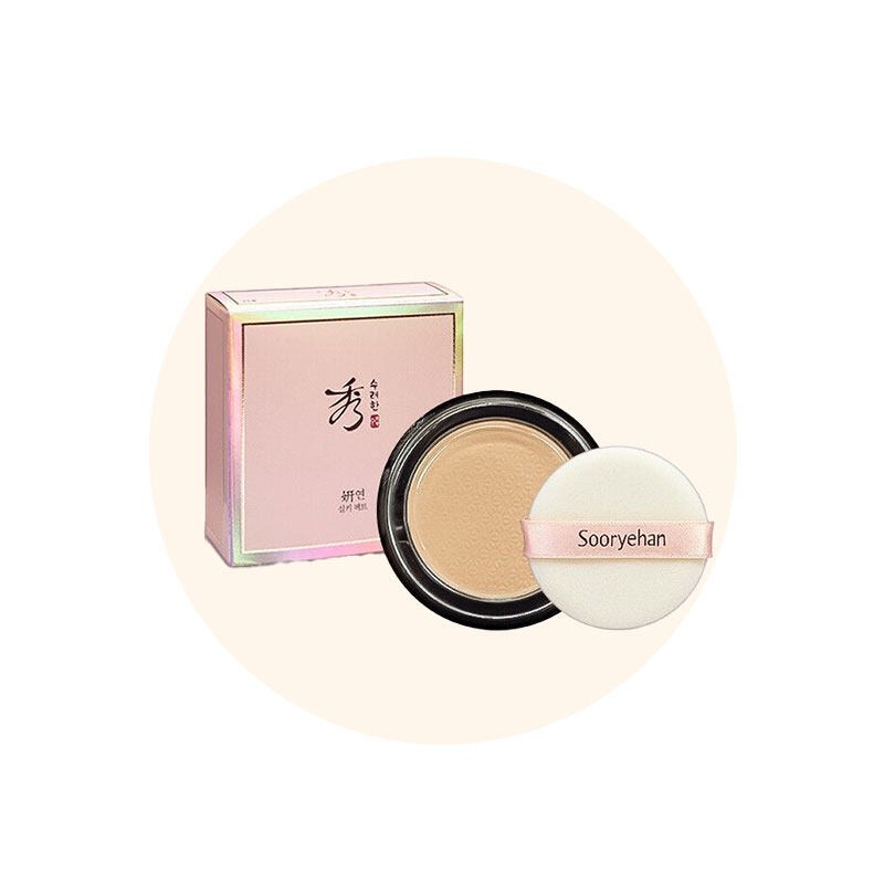 Lõi Phấn Phủ Trang Điểm Sooryehan Yeon Silky Pact No.21 Light Beige , Refill