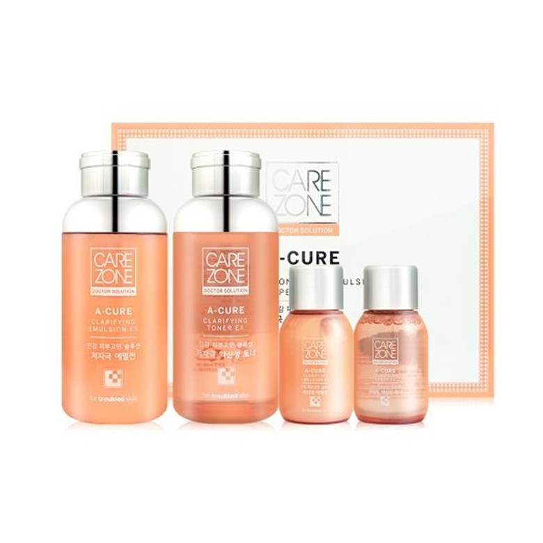 Bộ Dưỡng Da Care Zone Doctor Solution A-Cure Clarifying EX Special Set