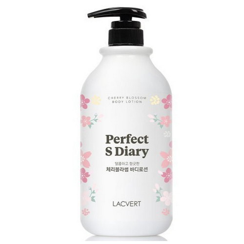 Dưỡng thể Lacvert  Perfect S Diary Cherry Blossom Body Lotion 1000ml