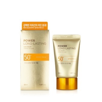 Kem chống nắng lâu trôi The Face Shop Power Long Lasting Sun Cream SPF50+/PA+++ 50ml