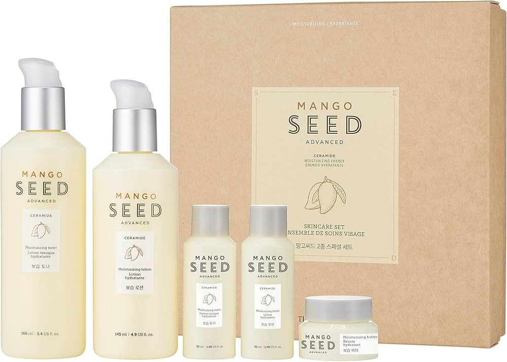 Bộ Dưỡng Da The Face Shop Mango Seed Moisturizing Special Set