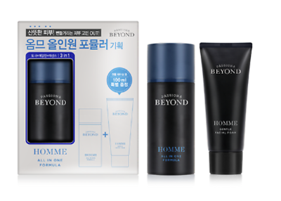 Set Kiềm Dầu Cơ Bản Cho Nam Beyond Homme All-in-One Formula Special Set