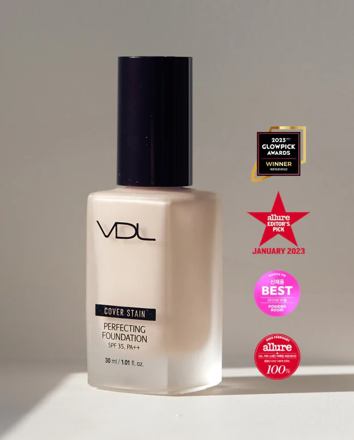 Kem nền che phủ chống nắng VDL Cover Stain Perfecting Foundation V02