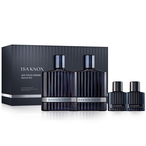 Set chăm sóc làm đều màu da & nếp nhăn ISAKNOX AF Homme Special 2 Products Set