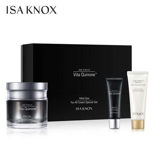 Kem Dưỡng Trị Nám Set ISA KNOX Age Focus Vita Quinone Mela Care For All Cream Special Set