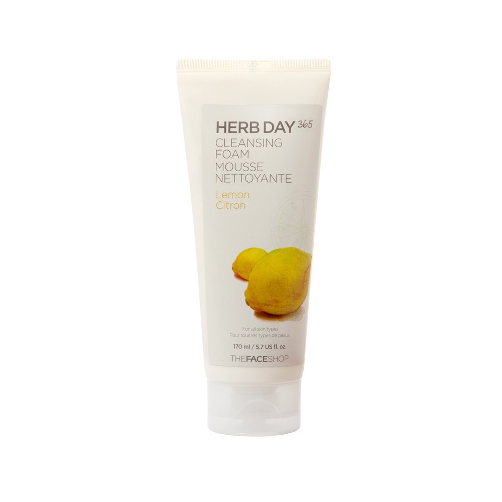 Sữa Rửa Mặt The Face Shop Herb Day 365 Cleansing Foam, Lemon