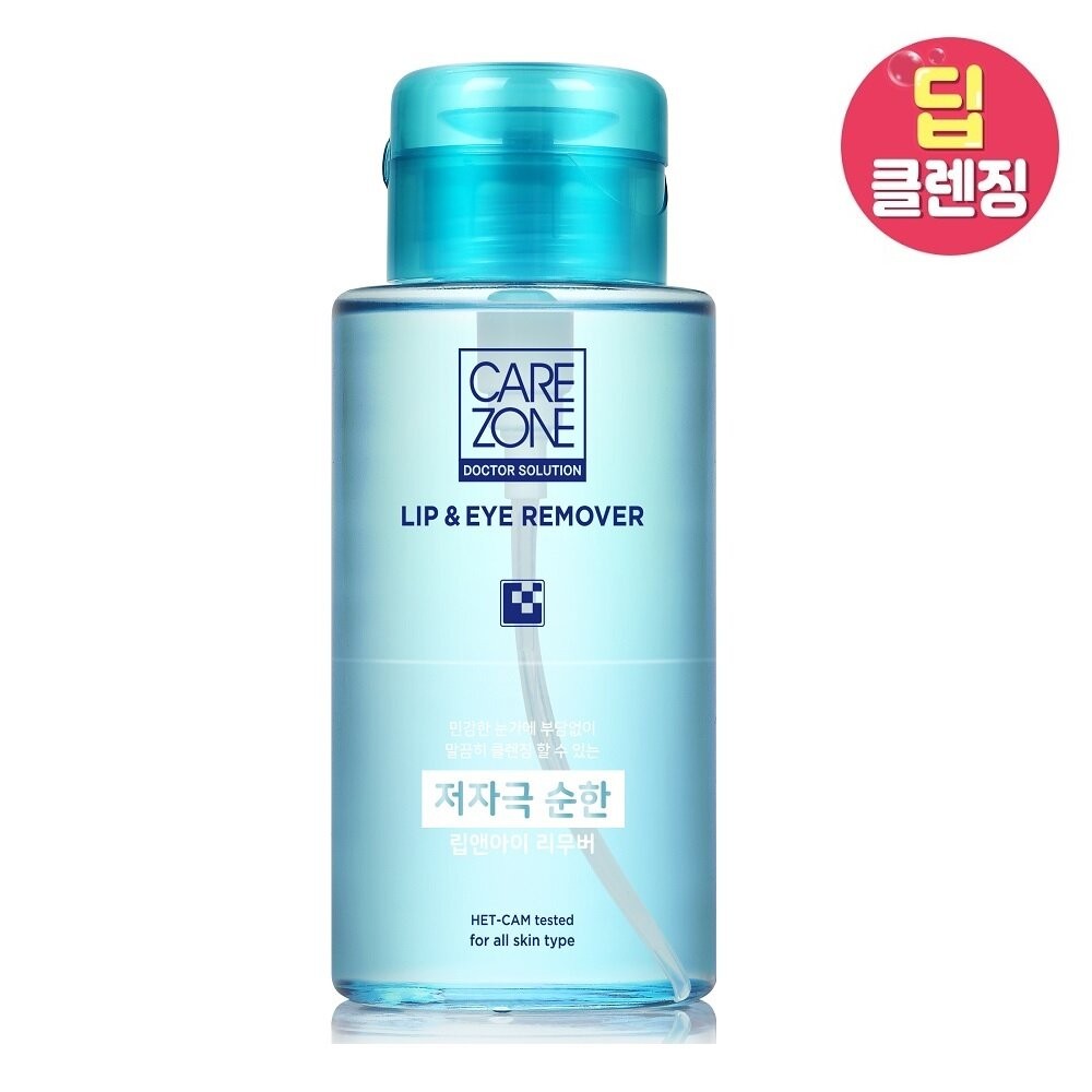 Tẩy trang mắt môi CAREZONE Doctor Solution Lip & Eye Remover 300ml