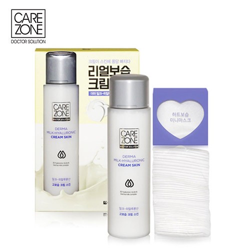 Toner 2 Trong 1 Care Zone Derma Milk-Hyaluronic Cream Skin 200ml