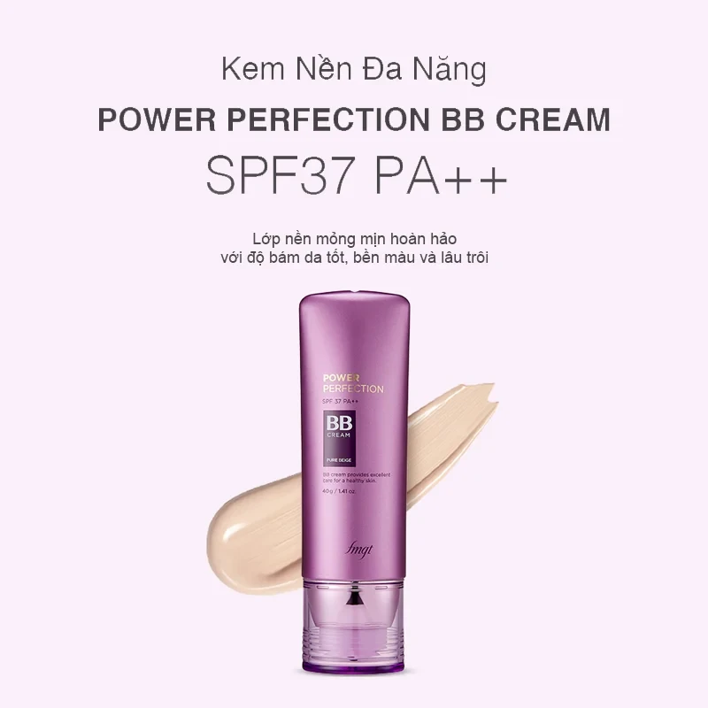 Kem nền đa năng Power Perfection Bb Cream Spf37 Pa++ 40g, V103